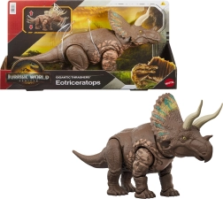 Eotritseratopsi figuur JURASSIC WORLD Rebirth Gigantic Thrashers 32 cm
