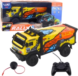 Remote-Controlled RC Truck – Yellow