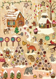 Puzzle Magnolia Piparkoogiriik imede maa 1000 tükki