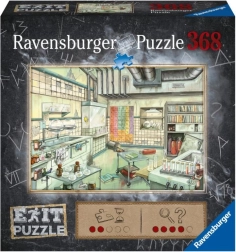 Ravensburger pusle Exit: laboratoorium 368 tükki