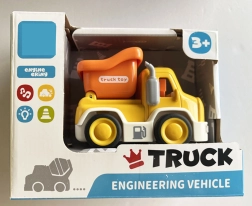 Interactive dump truck toy with sounds and lights