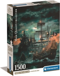 Pusle 1500 tükki, kompaktne – piraadilaev