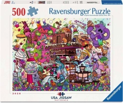 Ravensburger Puzzle USA Jigsaw Nationals: Magus mänguväljak (500 tükki)