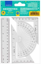 Starpak Geometry Ruler Set