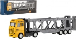 Plastic car transporter truck 22 cm with freewheel