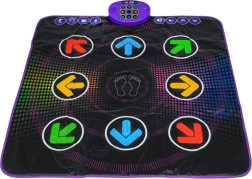 Music dance mat black