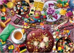 Puzzle Sewing Table 2000 pieces Educa