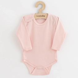 Baby bodysuit New Baby Classic II, light pink, size 74 (6–9 months)