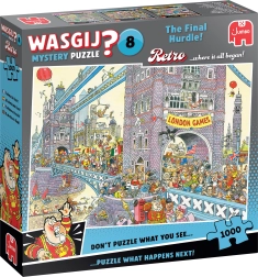 Pusle JUMBO WASGIJ Mystery 8 Viimane takistus, 1000 tükki