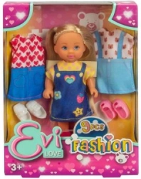 Nukk Evička vahetatavate outfittidega