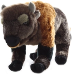 Plush bison 30 cm eco friendly