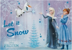 Adventkalender Frozen mänguasjadega ilma maiustusteta