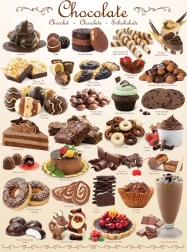 Puzzle Šokolaadimaiused 1000 tükki