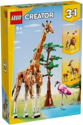 LEGO Creator 3 ühes 31150 Safarilt pärit metsloomad