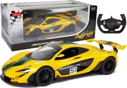 Remotely Controlled Car McLaren P1 GTR Rastar 1:14 Yellow