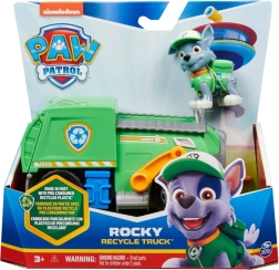 Paw Patrol 2-ühes taaskasutusauto Rockyle koos eco-figuuriga