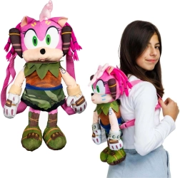 Plush Backpack SONIC PRIME Amy Rose 43 cm