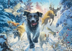 Pusle „Labrador lumes“ 1000 tükki