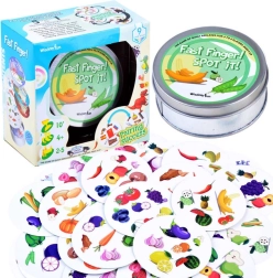 Kiire tähelepanumäng: puu- ja köögiviljad