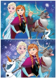 Puzzle 2×24 RAVENSBURGER Lumekuningriik – Sõbrad