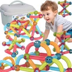 Woopie magnetilised hariduslikud ehitusklotsid 52 tk