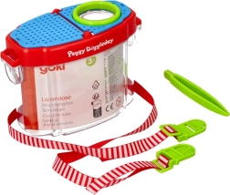 Goki laste vaatlustops suurendusklaasi ja pintsetiga