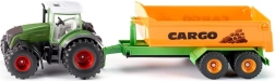 Siku Tractor Fendt 936 with Hooklift Chassis and Tipping Bed 1:50