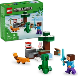 LEGO Minecraft Steve ja seiklused taigas