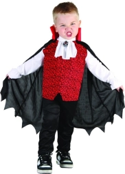 Laste karnevalikostüüm vampiir (92–104 cm)