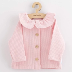 Infant button-up jacket New Baby Laura pink 92