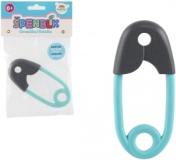 Beebide kõrin-nööp nõel hall-türkiissinine