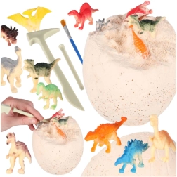Arheoloogiline komplekt Dino muna – 12 figuuri