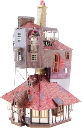 3D metallpusle METAL EARTH Harry Potter: Urg (The Burrow) – värviline mudel