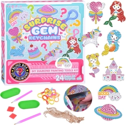 Loominguline advendikalender teemandimaalimisega – ripatsid