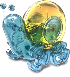 Päikesesinine tigu lastele – hariv mänguasi ilma patareideta