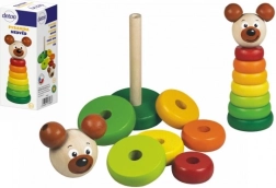 DETOA puidust karu püramiid