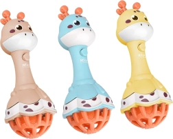 WOOPIE Baby kõristi kaelkirjak sensoorne närimislelu muusikaga Montessori