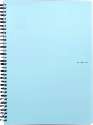 Spiraalplokk A5 PASTELINI sinine pastell