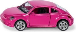 SIKU roosa Volkswagen Beetle kleebistega