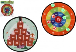 Kahepoolne takjakinnitusega visketahvel koos pallidega 34 cm