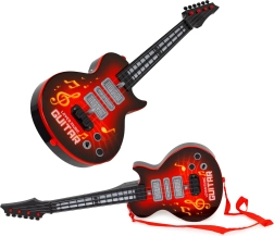Elektriline lastekitarr õpperežiimi, infrapunaanduri ja meloodiatega – punane