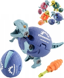 Kruvitav dinosaurus munas 2v1 tööriistaga – 1 tk