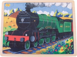 Puidust pusle ajalooline rong Flying Scotsman