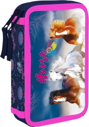 Kahekorruseline koolipinal hobuse motiiviga Oxybag