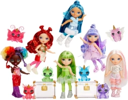 Rainbow High Littles võluhaldjad – 13 cm nukk koos lemmiklooma ja vahetatavate tiibadega