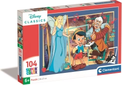 Pusle CLEMENTONI Disney Pinocchio 104 tükki