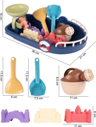 Paadikomplekt rannatarvikutega