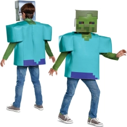 Minecrafti zombikostüüm lastele 110–122 cm (4–6 a) Disguise'ilt