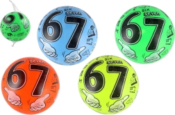 Six Seven Ball with Numbers, 23 cm - 1 piece