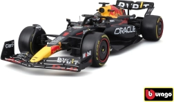 Metallist mudel F1 ORACLE RED BULL RACING RB19 1:18 koos sõitja Max Verstappeniga